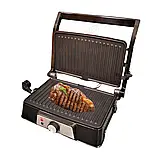 Двосторонній гриль Kingberg 1500Вт Притискний гриль Гриль з відкриттям на 180 Кухонний гриль К2, фото 8