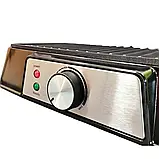 Двосторонній гриль Kingberg 1500Вт Притискний гриль Гриль з відкриттям на 180 Кухонний гриль К2, фото 10