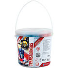 Promo Ціна! Крейда Kite кольорова Jumbo Transformers, 15 штук у відерці (TF24-074) - тільки на ZaGrosh.com.ua