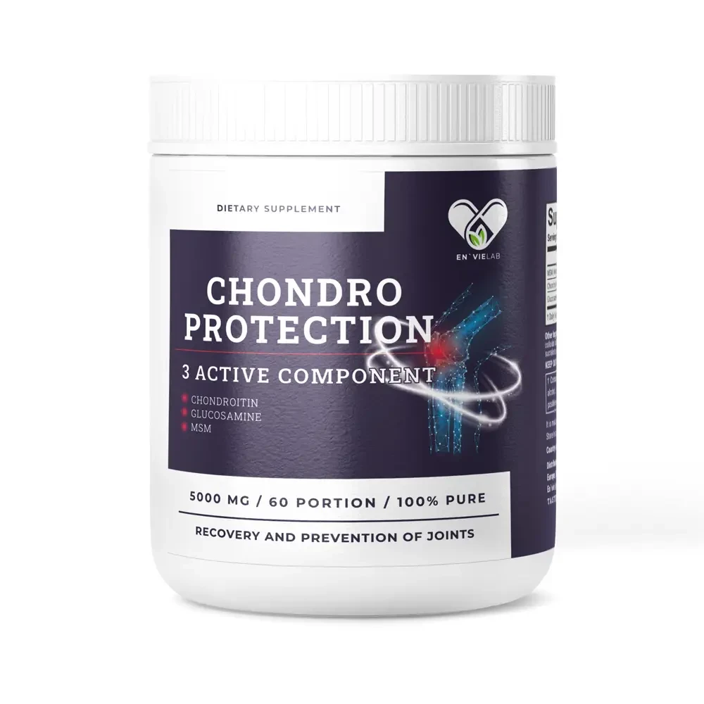 En'vie Lab Хондропротектори комплекс 5000 mg. 3 ACTIVE 60 порцій PREMIUM Полуниця