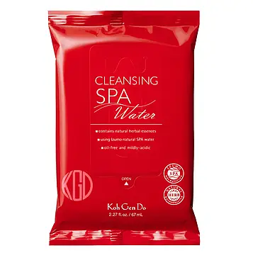 Koh Gen Do Cleansing Spa Water Cloths 10 шт: вологі серветки з мінералами та екстрактами для ніжного зняття макіяжу