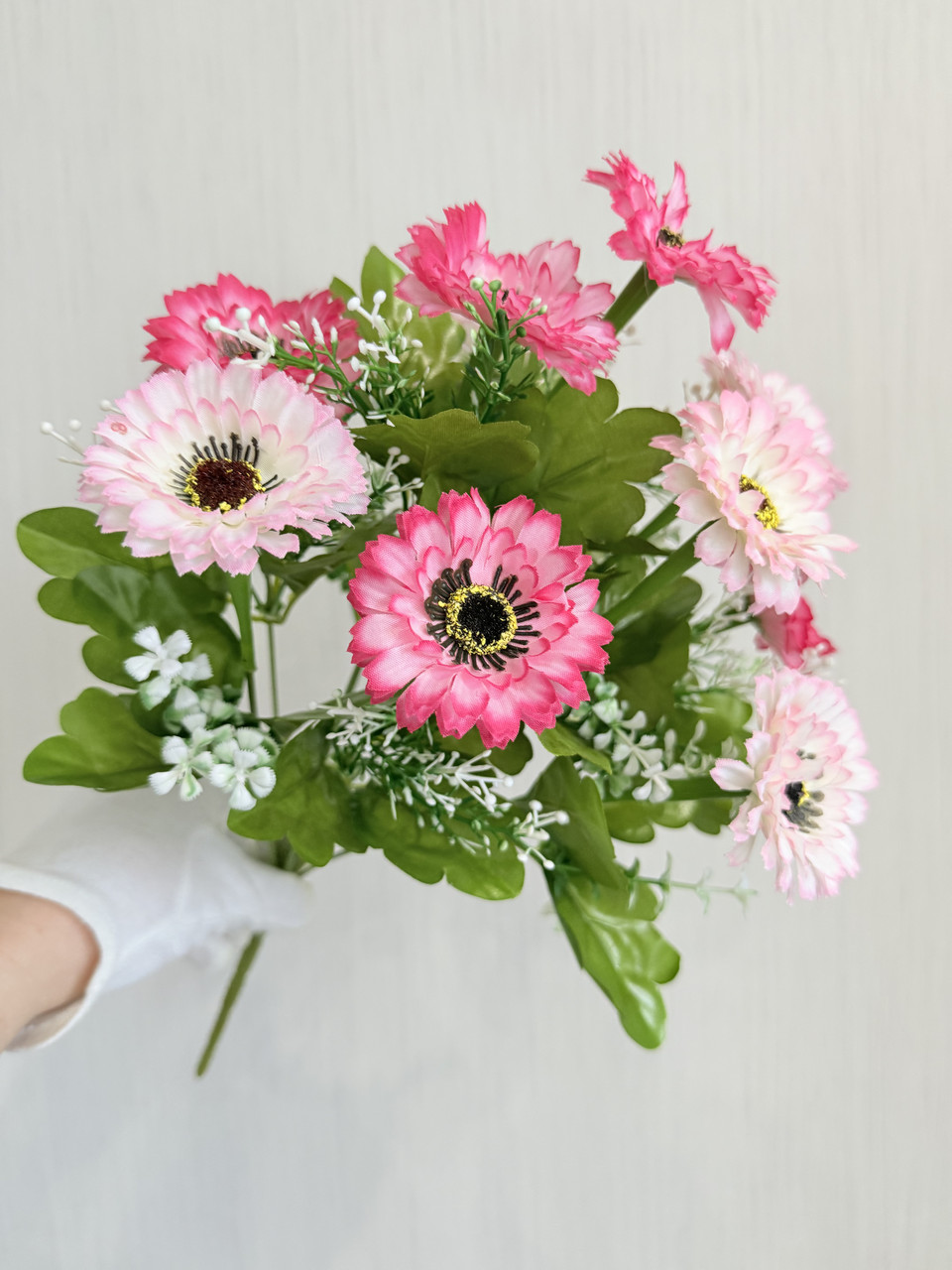 Штучні маргаритки . Букет декоративних маргариток ( 42 см ), фото 1