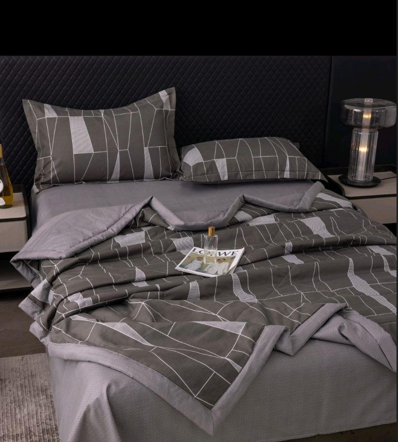 Комплект літньої постільної білизни з ковдрою Cororful Home