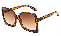 Вінтажні сонцезахисні окуляри C4 Leopard Brown