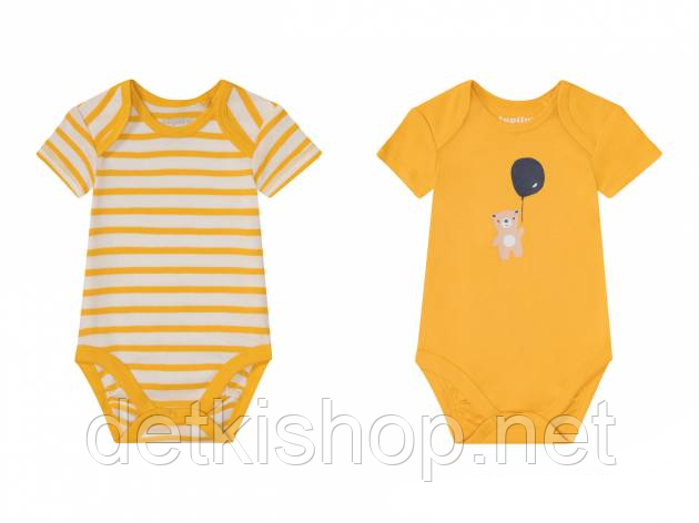 Дитячий набір Lupilu боді футболка для хлопчика 74-80 см (6-12М)