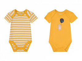 Дитячий набір Lupilu боді футболка для хлопчика 74-80 см (6-12М)