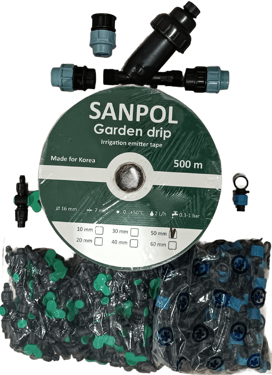 Набір для краплинного поливу "Садовод 500" Стандарт 25