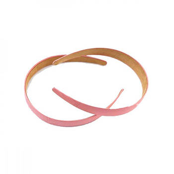 Обруч заготовка OBA-0603 в атласі 2,5 см рожевий 644412 G-Rich
