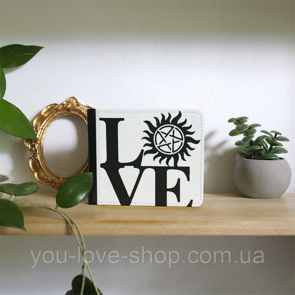 Гаманець Надприродне "Друк" / Supernatural, фото 1