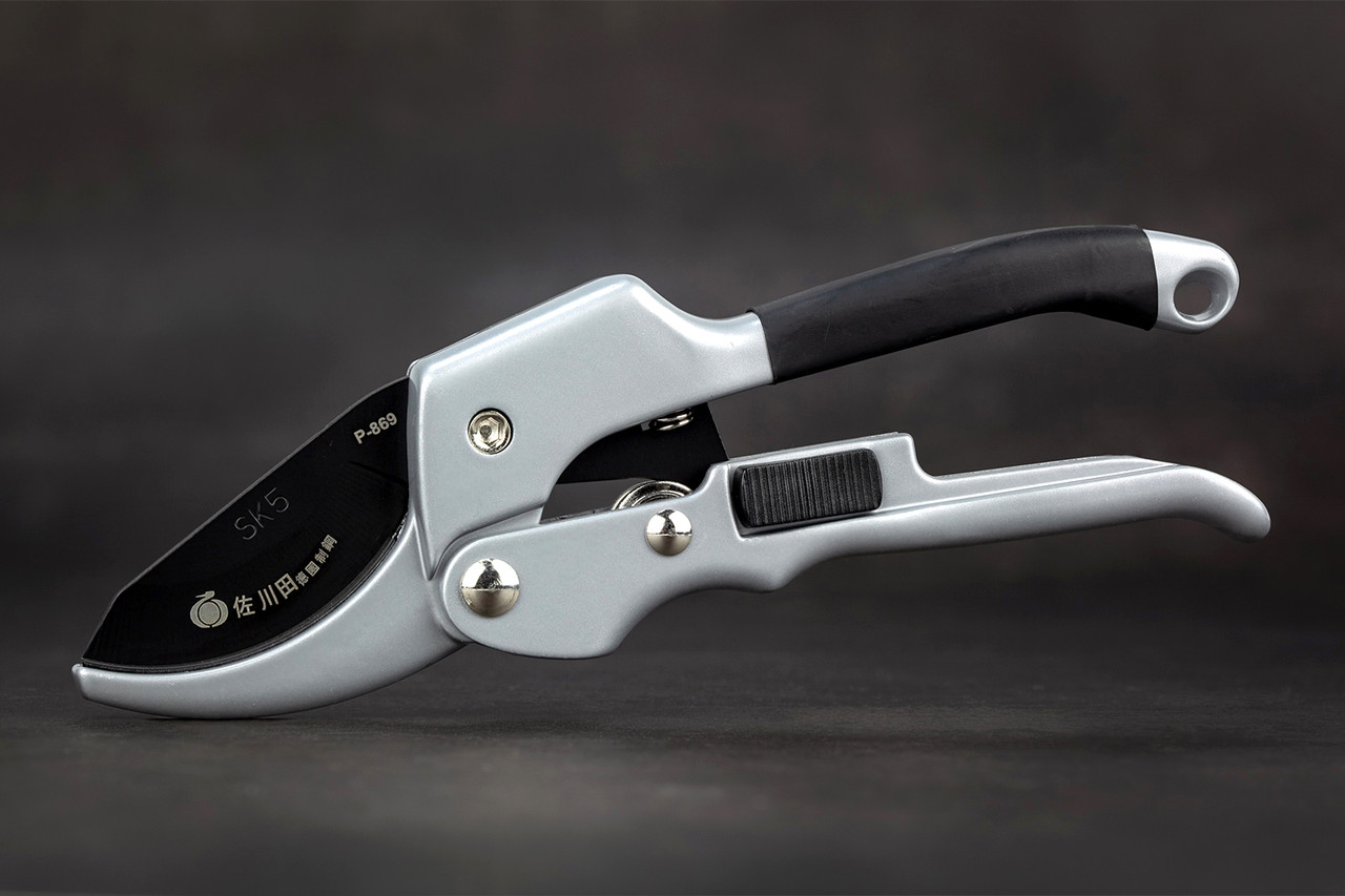 Секатор садовий контактний Sagawata, зі шківом 205 мм із високовуглецевої легованої сталі, фото 1