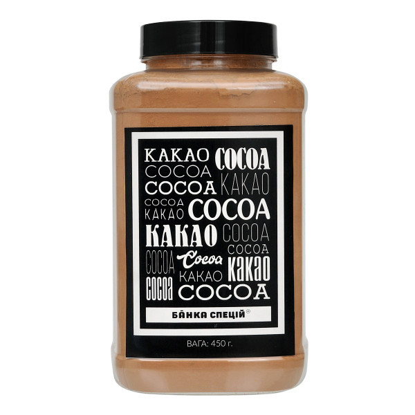 Какао порошок, 450 г, 1 шт, фото 1