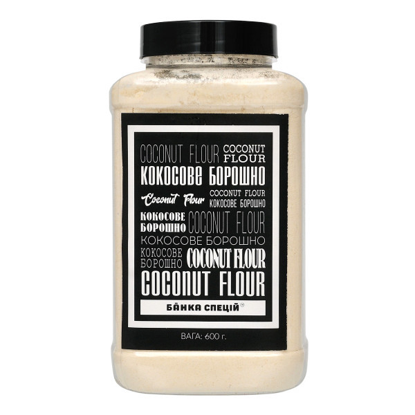 Кокосове борошно, 600 г, 1 шт, фото 1