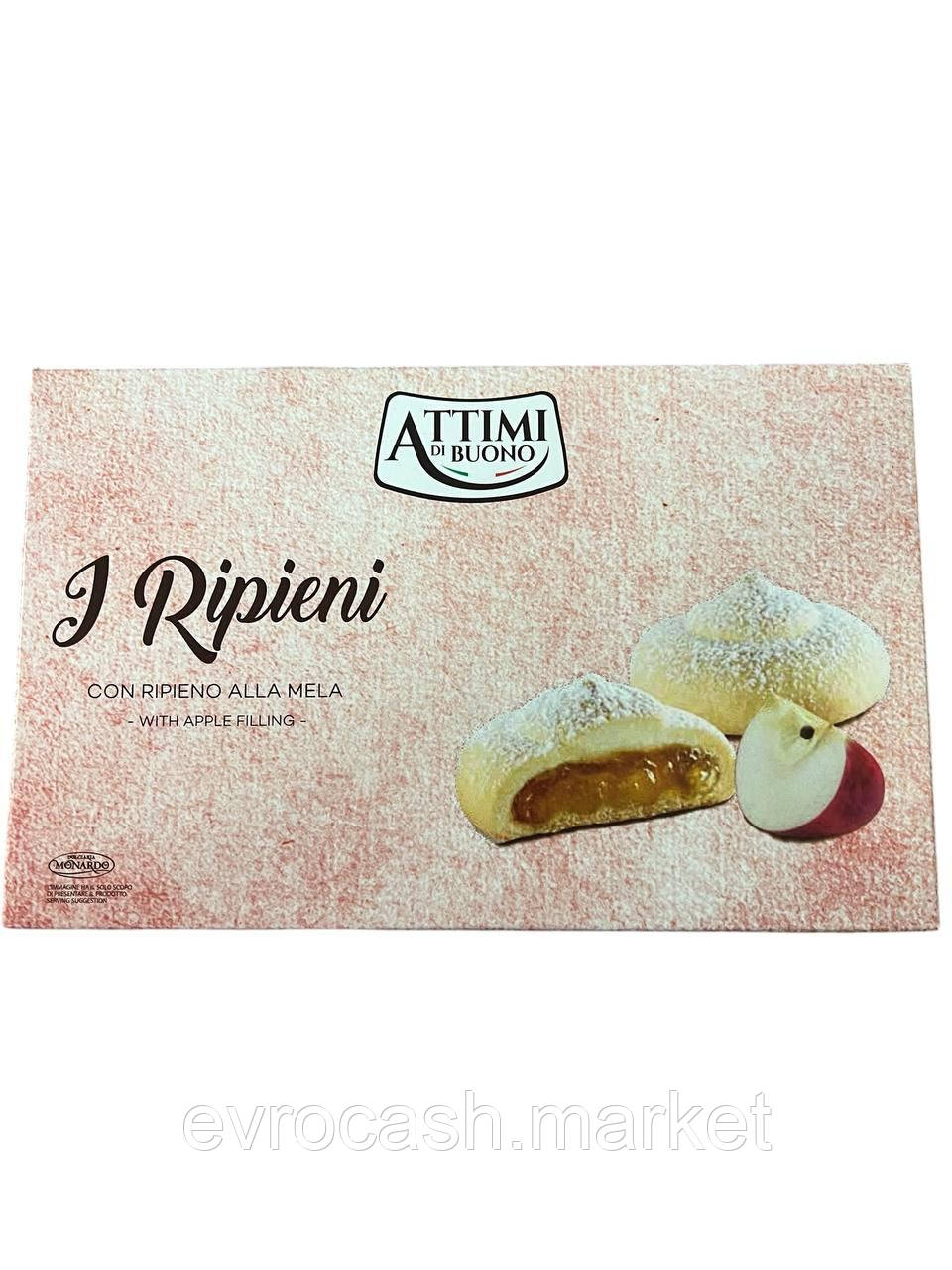 Печиво Attimi Di Buono з яблучною  начинкою 100 гр, фото 1