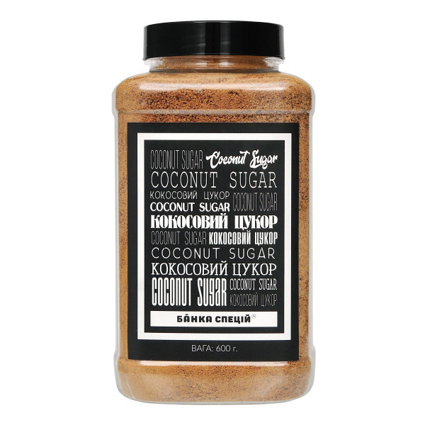 Кокосовий цукор, 600 г, 5 шт, фото 1
