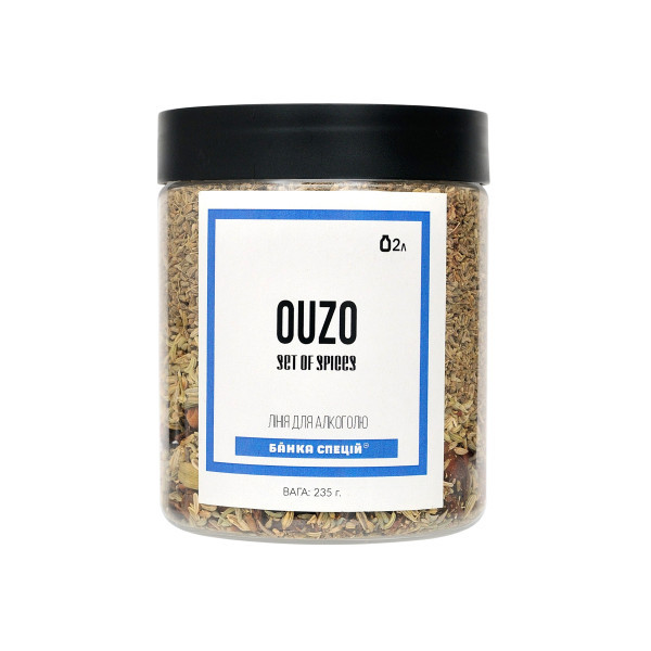 Набір спецій для горілки Ouzo, 235 г, 1 шт, фото 1