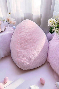 Плюшеве Яйце м'яка подушка дитяча іграшка Пасха іграшка 583 яйце святкові іграшки дитяча подушка Рожевий