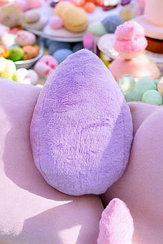 Плюшеве Яйце м'яка подушка дитяча іграшка Пасха іграшка 583 яйце святкові іграшки дитяча подушка Лаванда