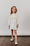 Біла сукня на дівчинку Домініка, розміри 92-116, фото 9