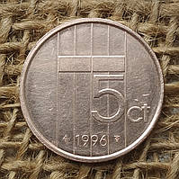 5 центiв 1996 року. Нiдерланди
