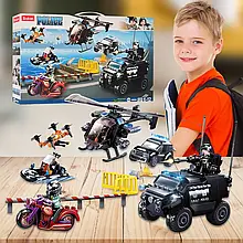 Конструктор SLUBAN M38-B0809 Поліція, 469 деталей (KL)