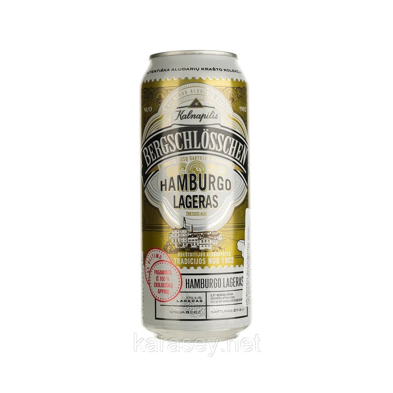 Пиво Bergschlosschen Hamburgo 500мл, фото 1