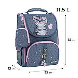 Рюкзак Kite Education каркасний 501S Studio Pets 35х25х13 см, 115-130 см, фото 3