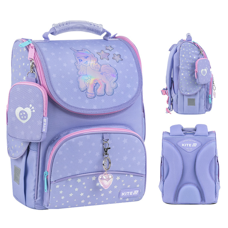 Рюкзак Kite Education каркасний 501S My Little Pony 35х25х13 см, 115-130 см