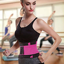 Пояс для схуднення Hot Shapers Belt Power, розмір M, Чорний із рожевим