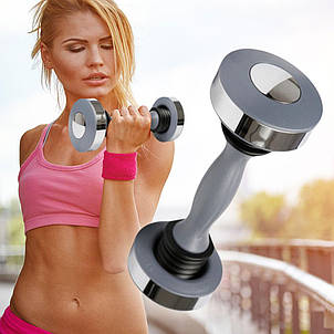 Віброгантель - тренажер для фітнесу Supretto Shake Weight 1,1 кг (626), фото 1