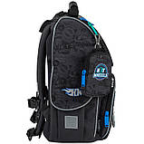 Рюкзак Kite Education каркасний 501S Hot Wheels 35х25х13 см, 115-130 см, фото 4