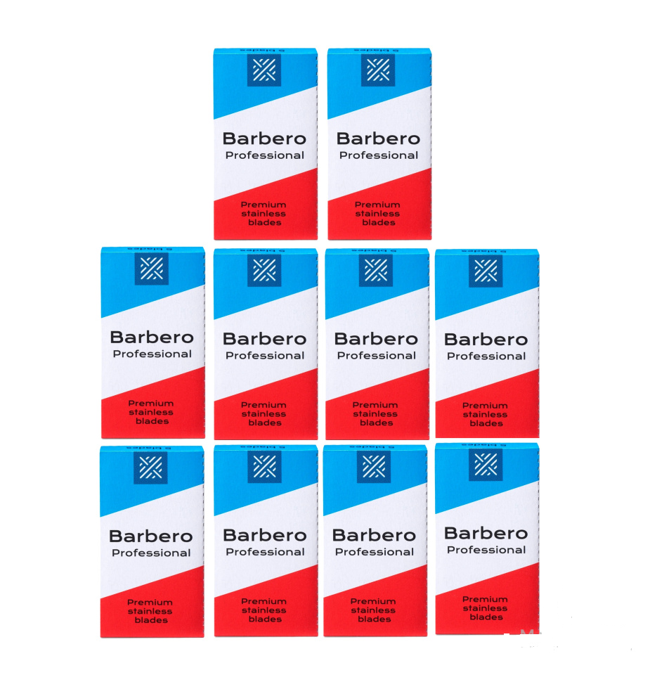 Леза Barbero Professional Razor Blades 50 шт