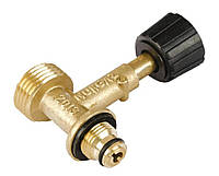 Перехідник вентиль Nurgaz для заправки газових балонів з клапаном 14 мм