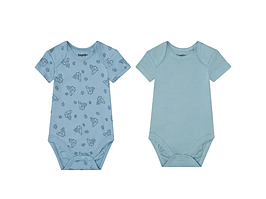 Боді з коротким рукавом для хлопчика набір боді 2 шт. lupilu