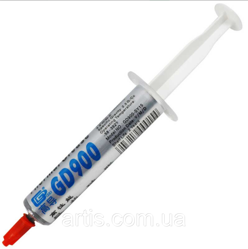 Термопаста GD900 15 грамів 4.8 Вт, якість