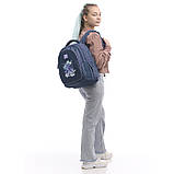 Рюкзак Kite Education teens 8001M-3, 40x29x17 см, 20.5 л, 130-145 см, фото 11