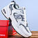 SALE Кросівки у сти лі New Balance 530 білі з сірими вставками, фото 5