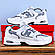 SALE Кросівки у сти лі New Balance 530 білі з сірими вставками, фото 3