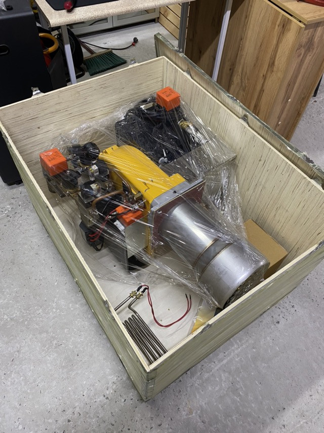Двоступеневі пальники на відпрацьованій олії Smart Burner B-30 KV-60 (355-500 кВт)