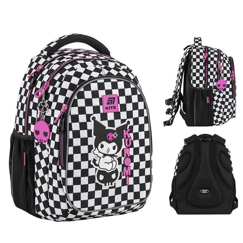 Рюкзак Kite Education teens 8001M Kuromi, 130-145 см