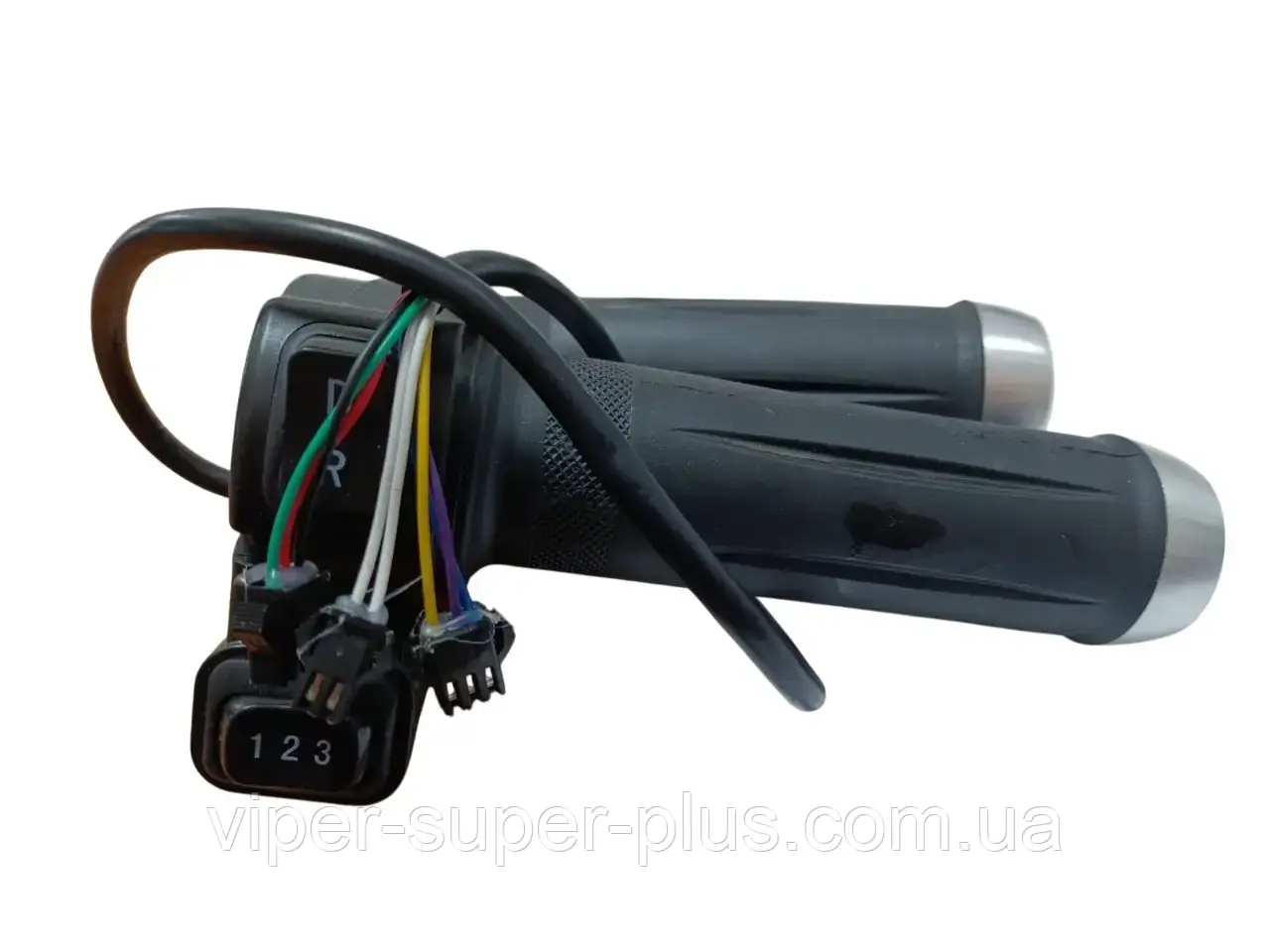 Ручка газу (акселератор) 3 фішки для електровелосипеда Crosser TR-1 209, фото 1