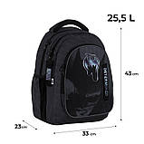 Рюкзак Kite Education teens 8001L DC Batman, 145-175 см, фото 4