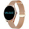 Смарт-годинник жіночий VALDUS VL60 Pro (тонометр, пульсоксиметр, дзвінки) Amoled екран | 2 ремінці, фото 2