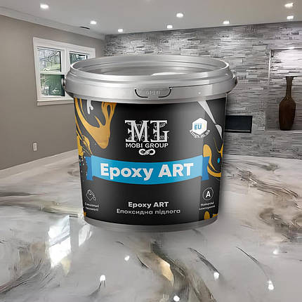 Епоксидна підлога Epoxy Granitte 10 кг рідка підлога, фото 1