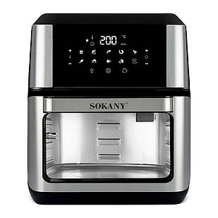 Аерофритюрниця Sokany SK-ZG-8029 на 12 л, 1800Вт