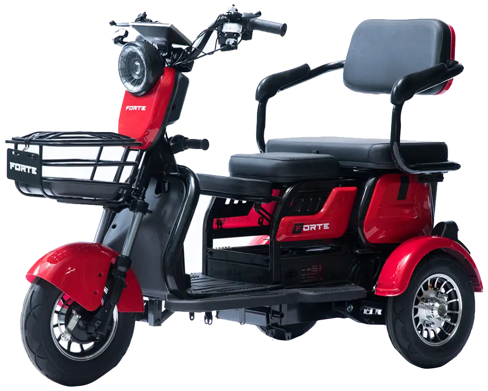 Трицикл акумуляторний Family-P600 Червоний