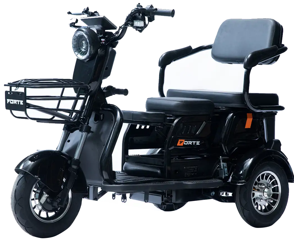 Трицикл акумуляторний Family-P600 Чорний