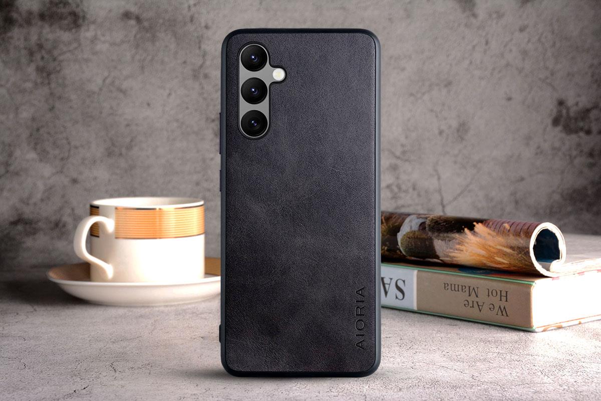 Шкіряний чохол AIORIA Vintage для Samsung Galaxy S25