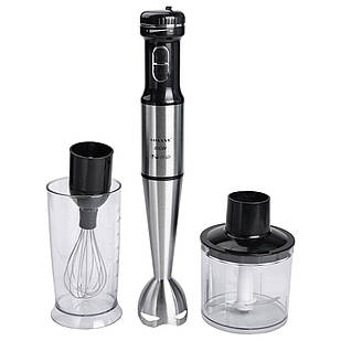 Блендер ручний занурювальний 800 Вт чаша з вінчиком подрібнювач (чопер) Sokany SK-768-4