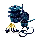 Набір каструль з кованого алюмінію TOP KITCHEN Набір каструль з мармуровим покриттям К2, фото 2