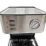 Кавомашина Zepline на 2 чашки Кавоварка з капучинатором Кавоварка на 2 чашки Кавоварка з підігрівом чашок К2, фото 8